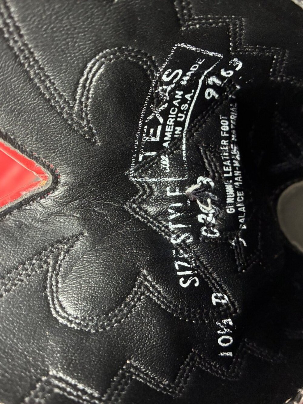 Cowboy Boots Western Cowgirl Embroidered Kids Size 10.5 Lightup - Picture 7 of 7